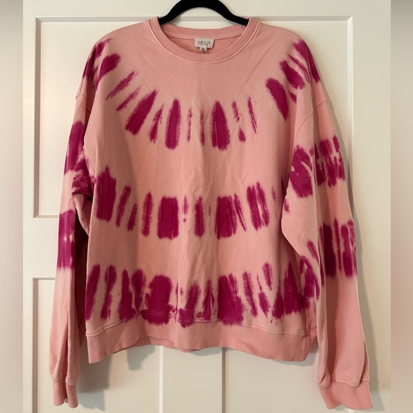 Pink Tie-Dye Sweatshirt - Picture 1 of 1